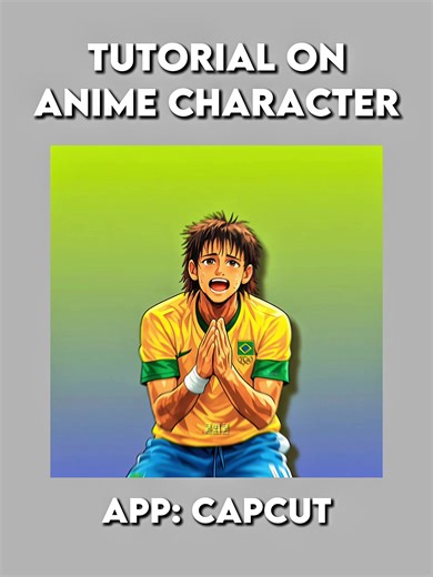 AI Anime Character Intro Style Tutorial in CapCut