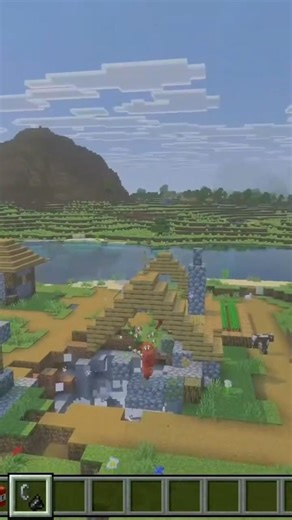 Minecraft villager house explosion ￼