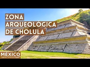 Archaeological Zone of Cholula Puebla in 4K | Site Museum and Tunnels