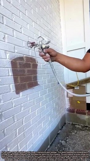 Scientific Principles of Mechanical Wall Paint Spraying Systems