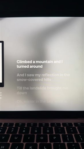 🎶 landslide: fleetwood mac - - - #fyp #music #trending #lyrics #foryou