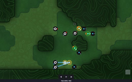 【Screeps Arena】入门级天梯实战解说 轻教学