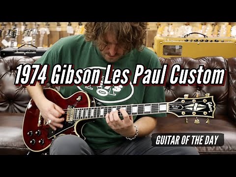 1974 Gibson Les Paul Custom Wine Red | Guitar of the Day
