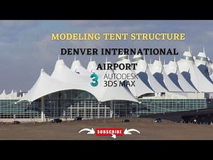 Modeling tent structure|3D's Max Tutorials