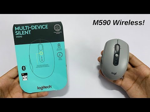 Logitech M590 Wireless Mouse Unboxing and Review I Detailed Functioning