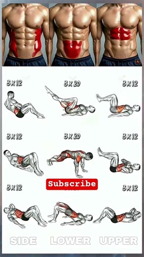 Full six pack workout at home ! ☠️💪 #shorts​​​​​​ #short​​​​​​ #trending​​​​​​ #gym​​​​​​ #ytshorts