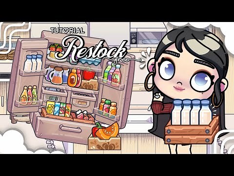 Free Refrigerator Restock Tutorial - AvatarWorld Pazu