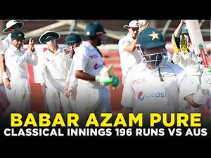 Babar Azam's Unforgettable Innings | Scores 196 Runs vs Australia | PCB | MM2K