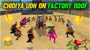 6.9M views · 529K reactions | Playing Chidiya Udh With 49 Chimkandis On Factory Roof Full Masti - Garena Free Fire | Happy Prince Gaming | Facebook