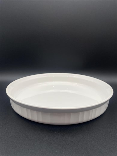 Vintage Corning Ware French White Quiche Dish F-3-B - Etsy