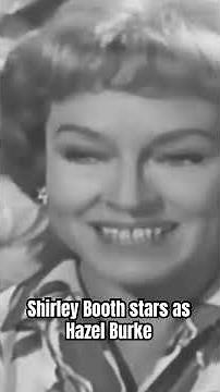 Hazel(1961)This show was the first comedy series to be broadcast in color Only season one was in B&W