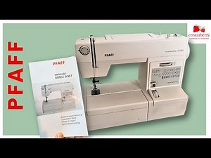 Pfaff Nähmaschine varimatic 6085 #Bedienungsanleitung #Nähmmaschine