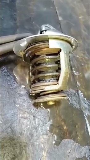 Thermostat Valve Working Process | Car Cooling System How Thermostat Valve Works | Engine Temperatur
