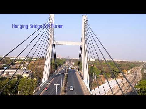 Hanging Bridge K R Puram Bangalore | Iconic Bridges | KR Puram bridge #krpuram #cablebridge
