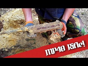 WW2 Magnet Fishing and Metal Detecting. MP40, PANZERSCHRECK, BRITISH HELMET