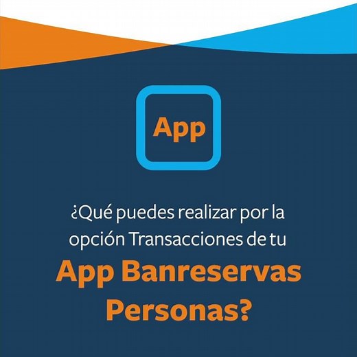 Transacciones - App Banreservas