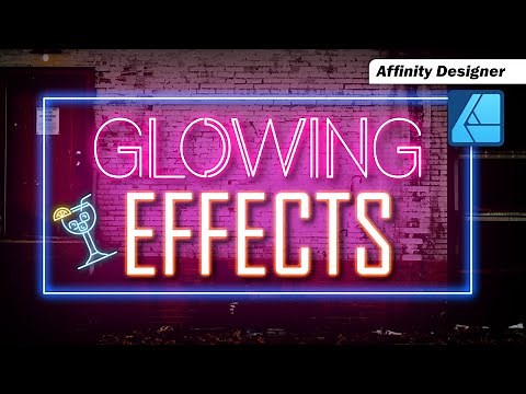 Glow Effect: Tutorial for Affinity Designer, Photo, and Publisher