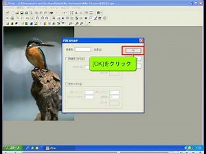 フォトレタッチソフト JTrim 画像を切り抜く（円形）