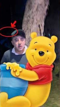 Encontré el lugar donde wini the poo guarda su miel, además lo pude ver.