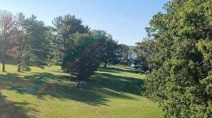 A view of Spruce Run Recreation Area entrance from above. The park opened halfway through the season, 1972, so this year, 2023 is 50th anniversary of its first full year of operation. | Metrotrails