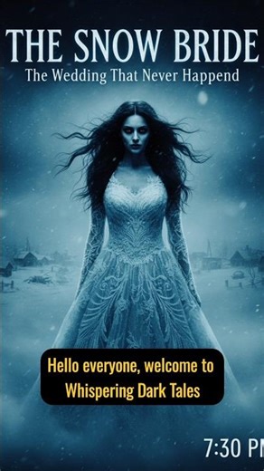 The Snow Bride | True Horror Story of a Wedding That Never Happened (Winter Ghost Legend)