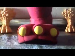 Barney comes to life (2003 Version of Barneyallday and BarneyIn2014)