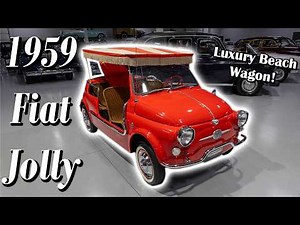Beach Buggy: 1959 Fiat 500 Jolly - FOR SALE