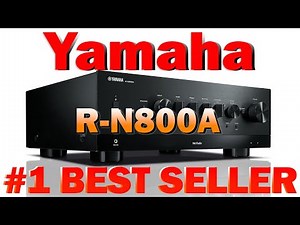 Yamaha R-N800A Network Receiver with Phono and Built-in DAC, Black (B0CH23MZZN)