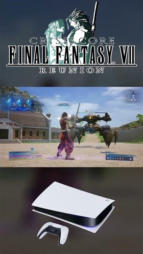 Crisis Core: Final Fantasy VII Reunion (PS5) gameplay