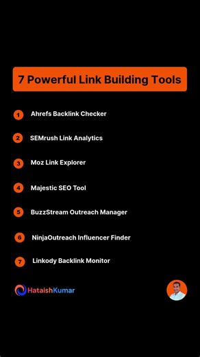 7 Powerful Link Building Tools