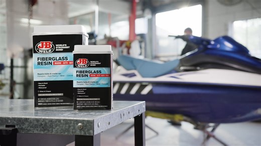 J-B Weld Fiberglass Resin How-to