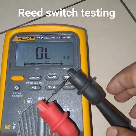 How to test Reed switch