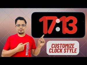 How to Change iPhone Clock Style in StandBy Mode in iOS 18