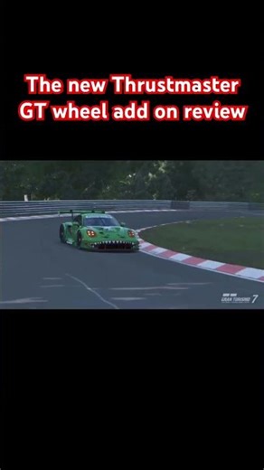 Thrustmaster’s GT wheel add on review #gaming #fyp #viral #simracing #granturismo #gt7 #thrustmaster