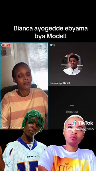 Bianca tells social media fanatics that he has seen Model Music’s bad things — “they are very huge!” @biancapipofficial #bianca #modelmusic #trending #fyp #thebigchampsshow