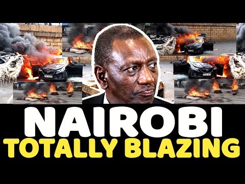 Ruto runs into Hiding as Countrywide Massive Fuel Prices Protest Shakes Statehouse!