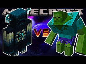 Warden VS Mutant Zombie - Minecraft 1.21.1 (Mob Battle)