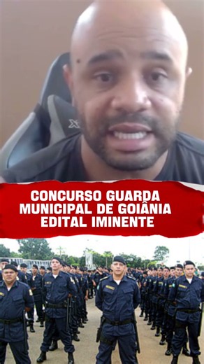NOVO CONCURSO DE GUARDA MUNICIPAL DE GOIÂNIA