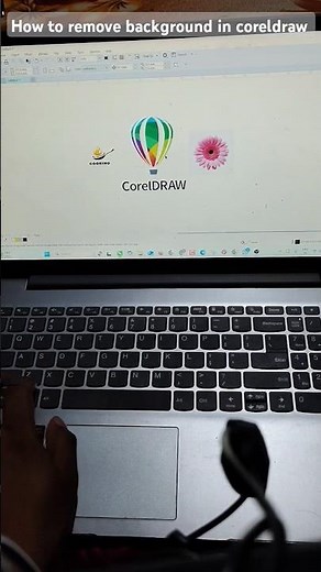 How to remove background in coreldraw #shorts