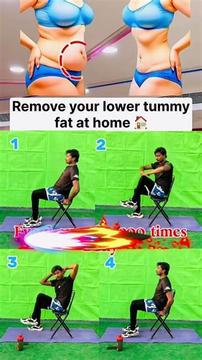 ✅ Home Workout for Flat Belly & Slim Body | No Gym No Equipment | Fat Burn #viral #foryou #workout