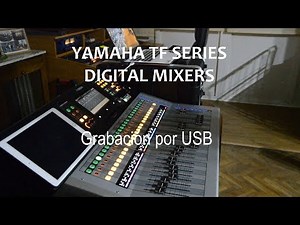 Tutorial YAMAHA TF 3 (11) - Grabación por USB