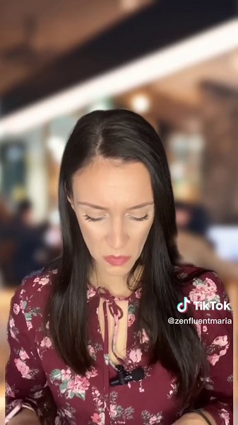 Wait for IT….🙈 #englishconversation #englishspeaking #english #vocabulary #zenfluentmaria #easyenglishlearning #intermediateenglish #onlineenglishclass #learnvocabeveryday #realenglish #learn_english