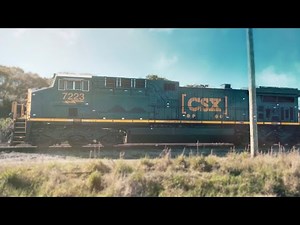 Freight Trains Arriving in Yeoman Yard, Tampa