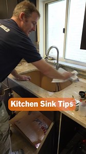 107K views · 1K reactions | Kitchen sink tip  #diy #kitchenremodel #facebookreels #kitchendesign #kitchen #homeimprovement #bathroomremodelingteacher #plumbing | Bathroom Remodeling Teacher | Facebook
