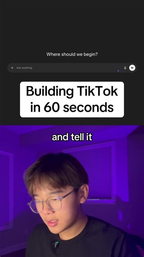 building tiktok #ai #nocode #coding