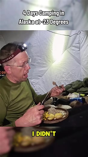 4 Days Camping in Alaska at -23 Degrees #outdoor #outdoors #outdoorcooking #camp #camping #cook #cooking #survival #survive #alaska #bushcraft