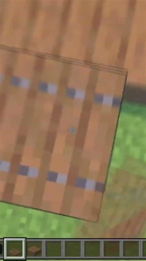 Minecraft Bench Tutorial #minecraft #minecraftshorts #youtubeshorts