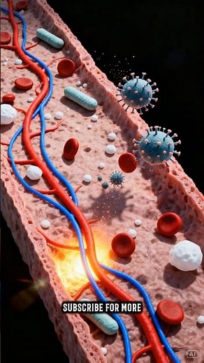 how Inflammation occurs: The Body’s Defense Mechanism Explained in 3D
