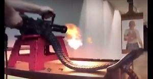 The 5.56 Motorized Gatling Gun - XM556