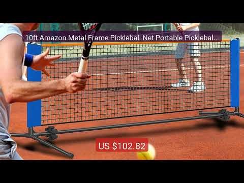 10ft Amazon Metal Frame Pickleball Net Portable Pickleball ... — Top Pick 2026 | Unbeatable Price!